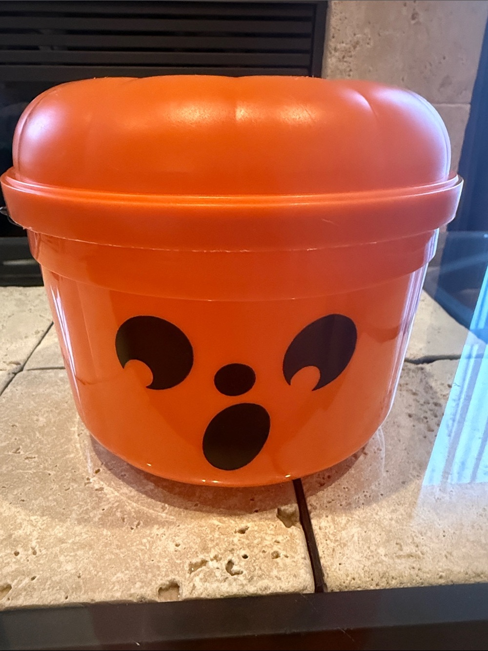 Vintage McDonald’s Kids Halloween Pumpkin Bucket - 1986